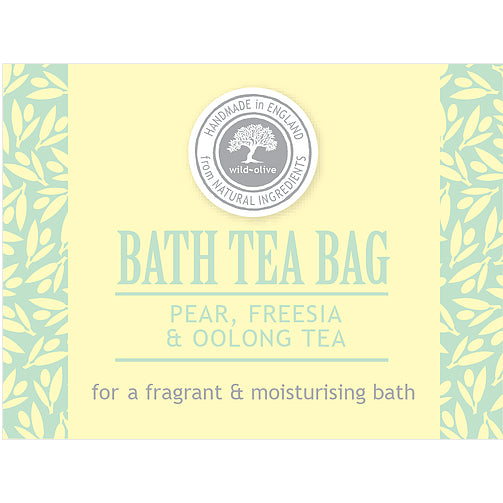 Bath Teabag Pear Freesia & Oolong Tea