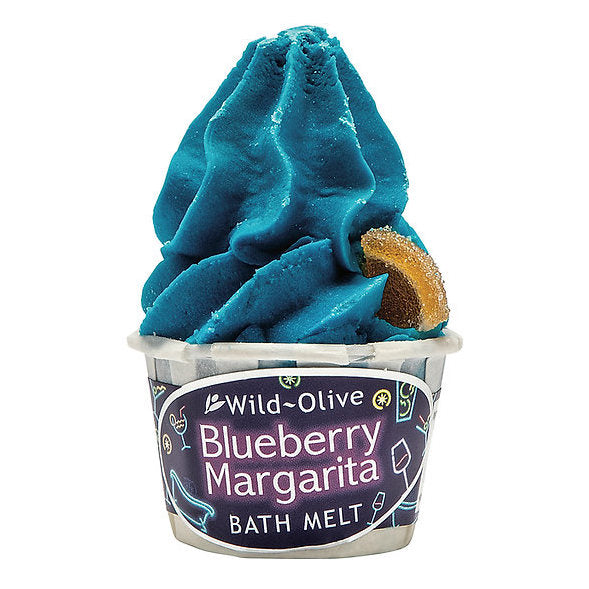 Wild Olive Souffle Bath Melt Blueberry Margarita front