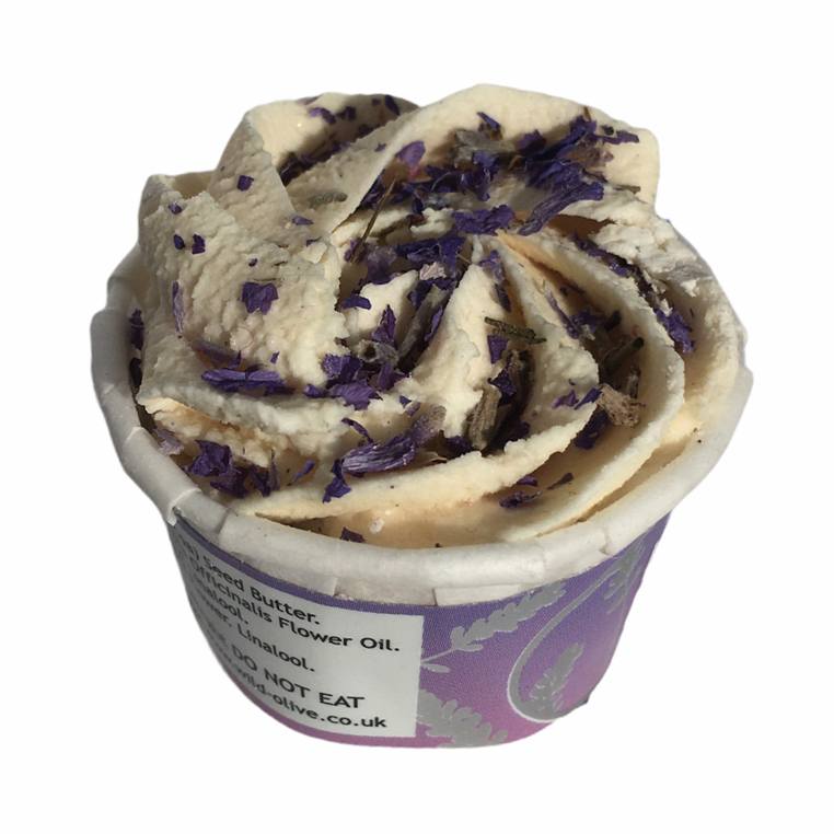 Wild Olive Souffle Bath Melt Lavender & Patchouli top