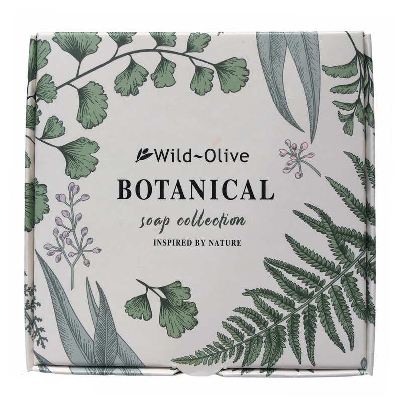 Wild Olive Souffle Botanical Soap Collection front