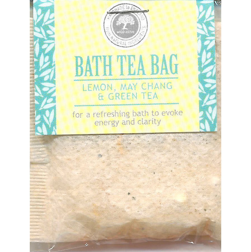 Wild Olive Lemon May Chang & Green Tea Bath Teabag