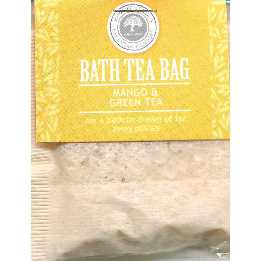 Wild Olive Mango & Green Tea Bath Teabag