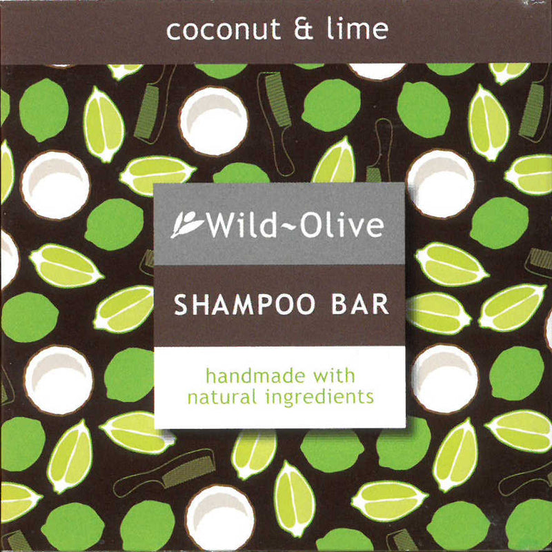 Wild Olive Shampoo Bar Coconut & Lime front