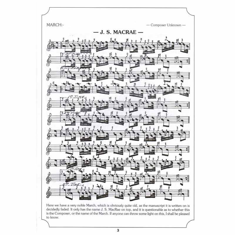 William M MacDonald Glencoe Collection of Bagpipe Music 2 WM02 inside 2
