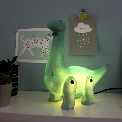 Wood Effect Cute Diplodocus Light lifestyle