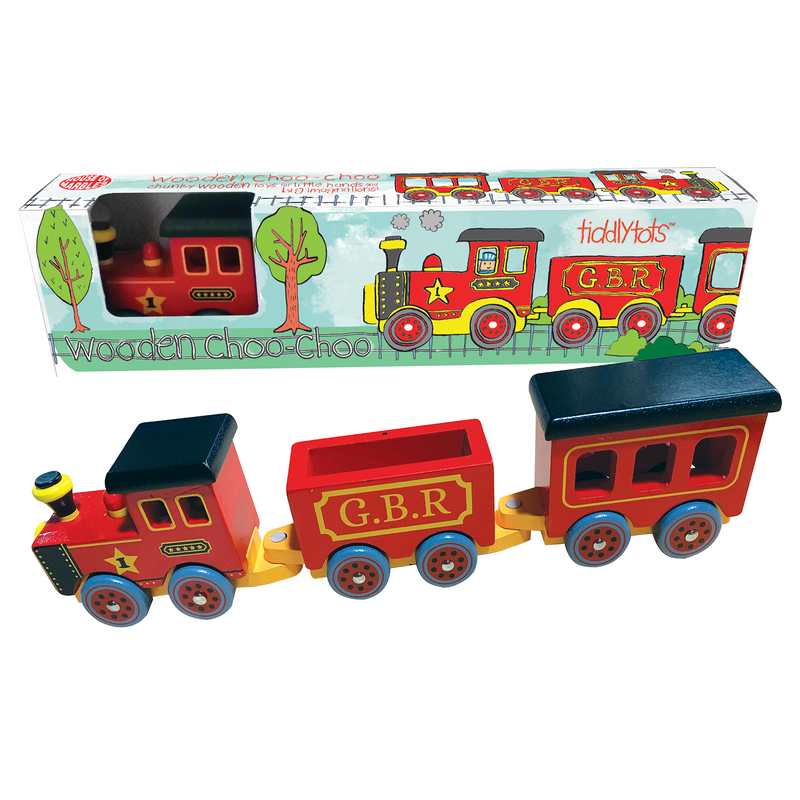 Wooden Choo-Choo Train 213294 with box