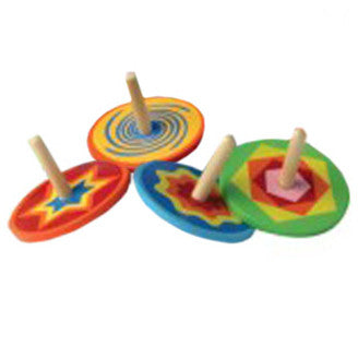 Traditional Wooden Spinning Tops