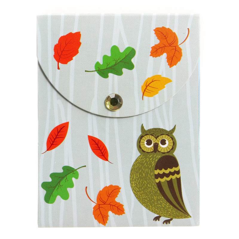 Woodland Mini Magnetic Notepad 402274 owl