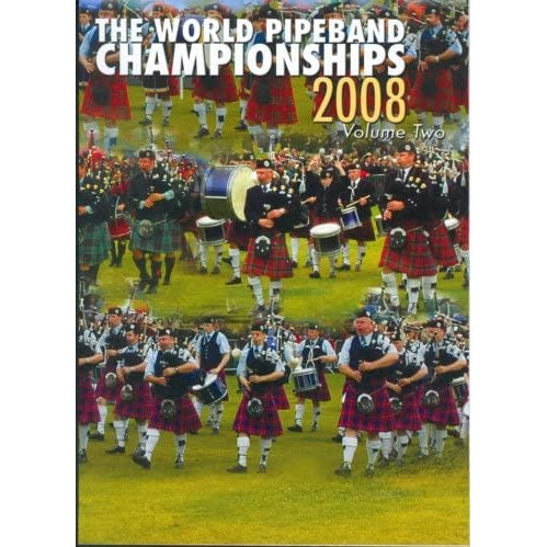 World Pipeband Championships 2008 Vol 2 DVD DVMON109 front