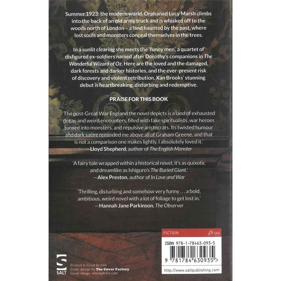 Xan Brooks - The Clocks In This House All Tell Different Times book back cover