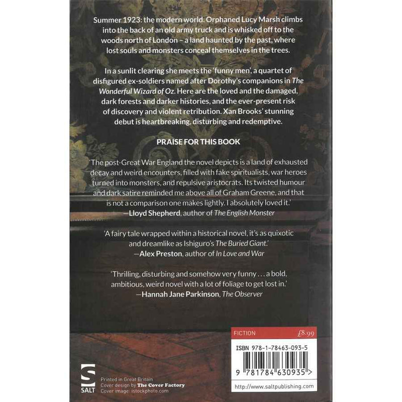 Xan Brooks - The Clocks In This House All Tell Different Times book back cover