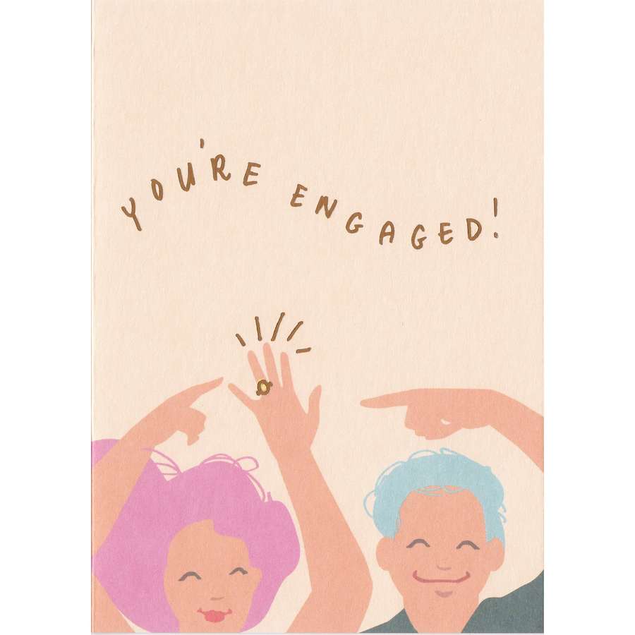 You're Engaged Card