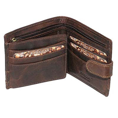 Rowallan Wallet - Panama Tabbed Flip Out Wallet